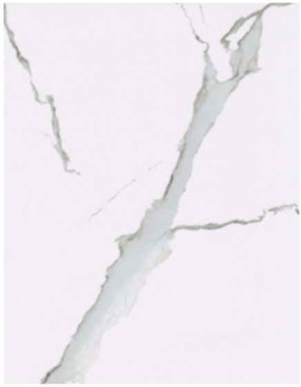 Panda White marble texture with bold grey veins for high-gloss PVC UV wall panels