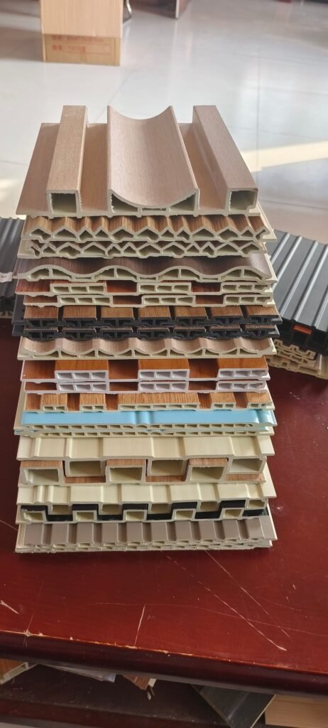 Request a professional WPC sample kit including our top-selling 150mm mini-slat, 155mm coral, and 200mm wave panel profiles in multiple colors.